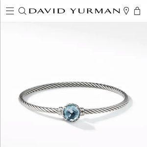 Châtelaine Bracelet with Blue Topaz
